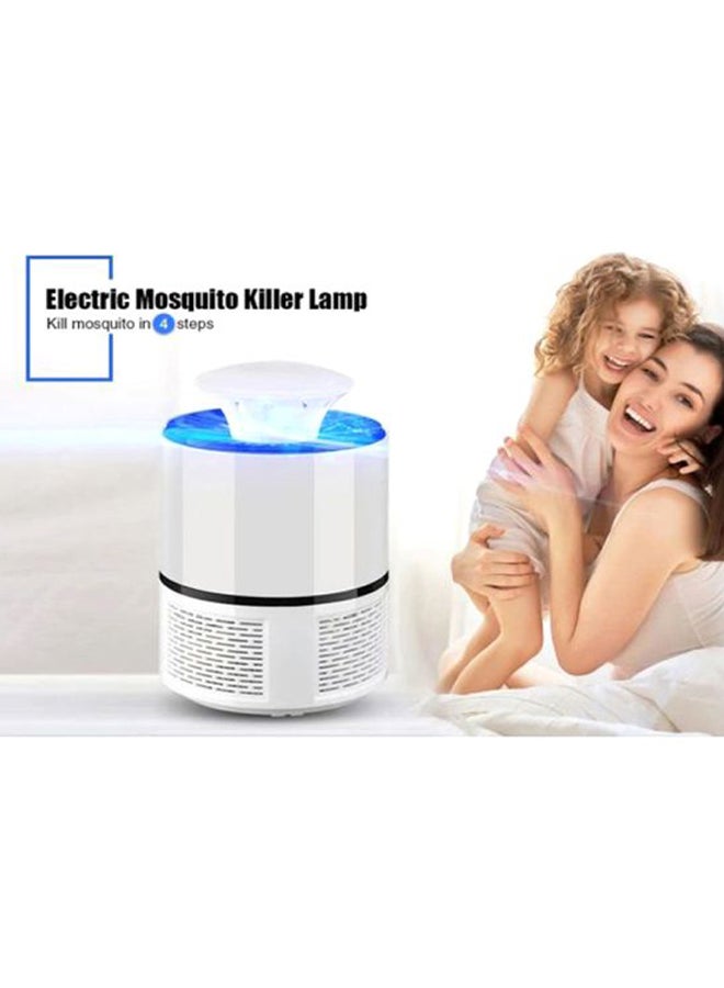 بيوينتي مصباح قاتل البعوض الكهربائي أبيض/أزرق 19x13x13سم - Image 2