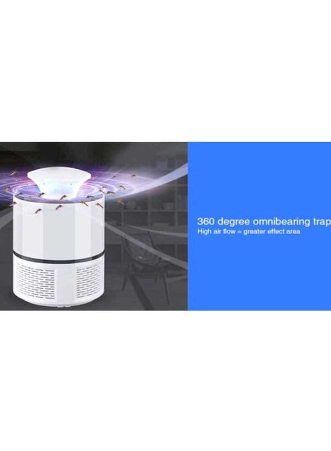 بيوينتي مصباح قاتل البعوض الكهربائي أبيض/أزرق 19x13x13سم - Image 3