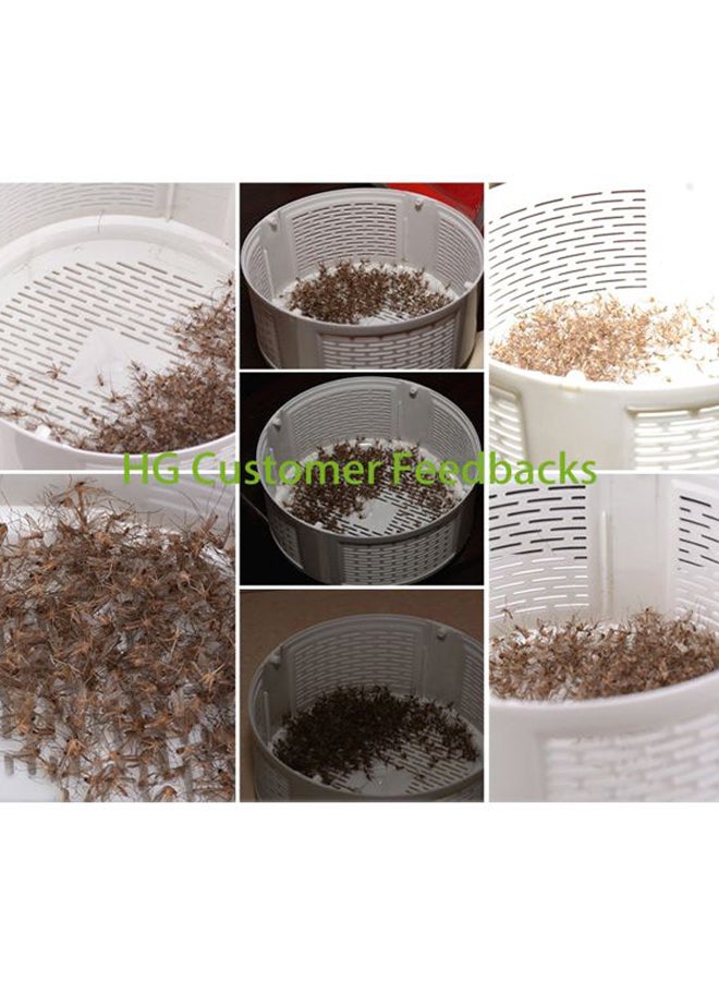 بيوينتي مصباح قاتل البعوض الكهربائي أبيض/أزرق 19x13x13سم - Image 5