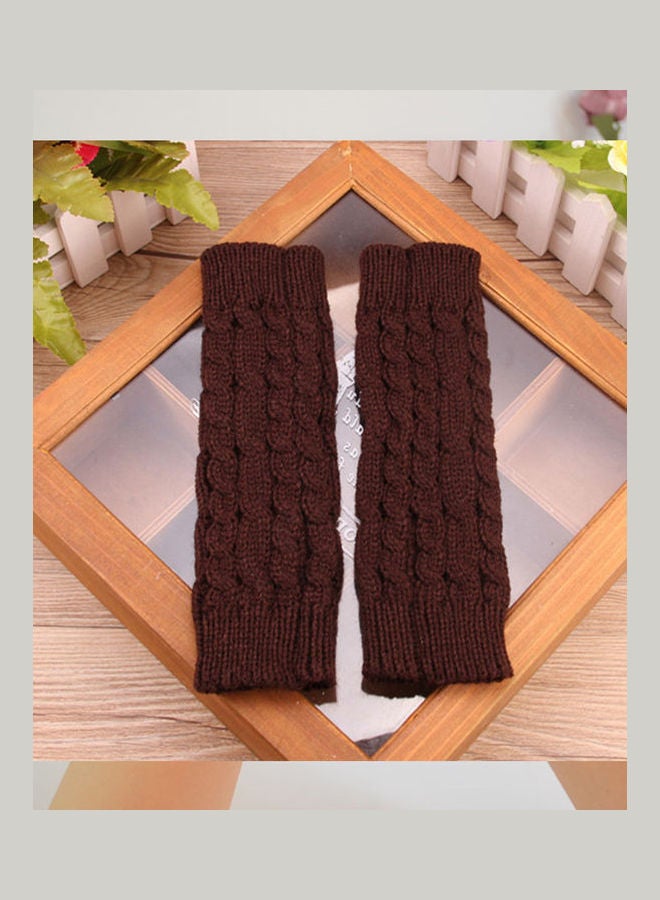 Half Finger Wrist Gloves Grey  - Image 3