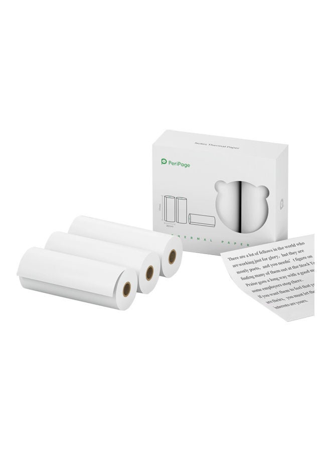PeriPage - 3 Piece Thermal PaperRoll - Image 1