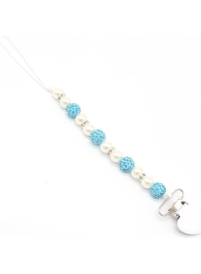 Beaded Detail Pacifier Clip