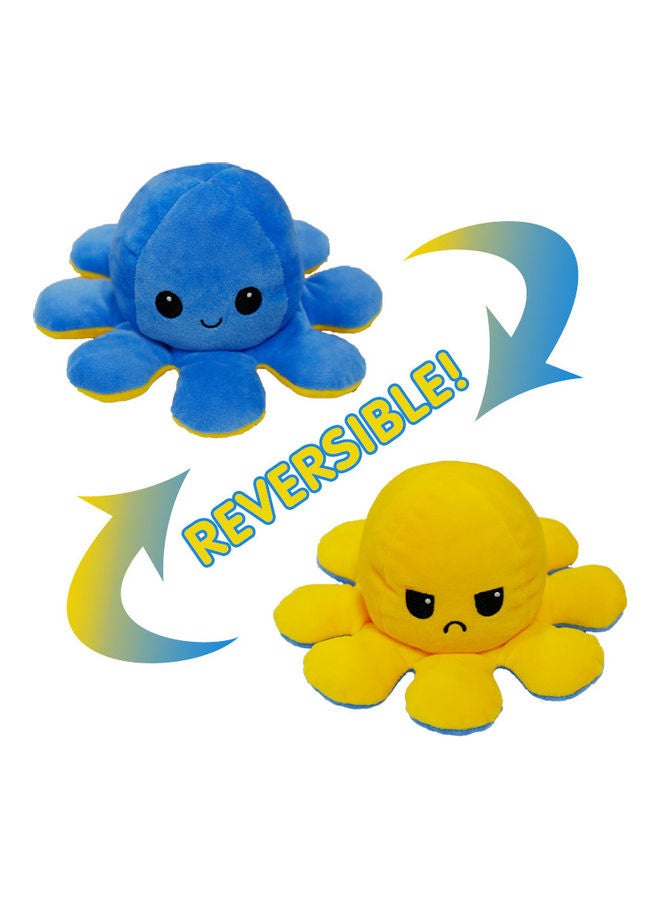 Generic - Octopus Double-sided Flip Plush Toy 20 x 10cm - Image 1