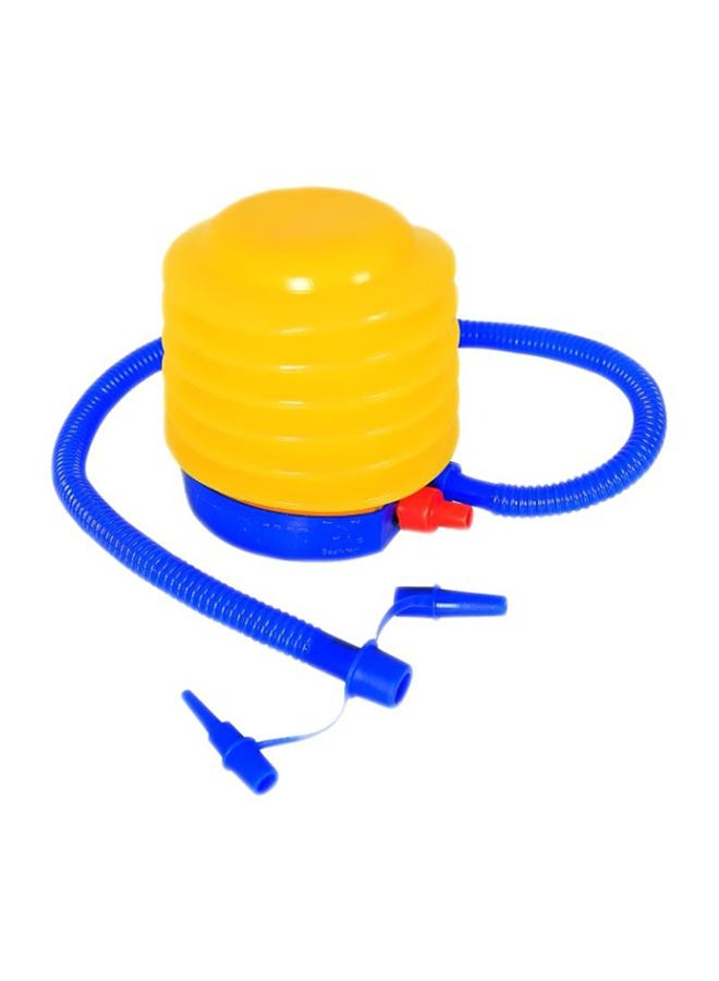 Foot Air Pump Yellow/Blue/Red 13cm