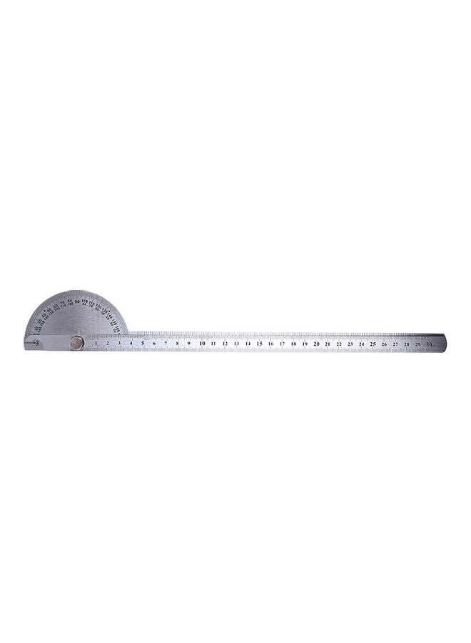 Stainless Steel Protractor Angle Finder Grey - Image 3