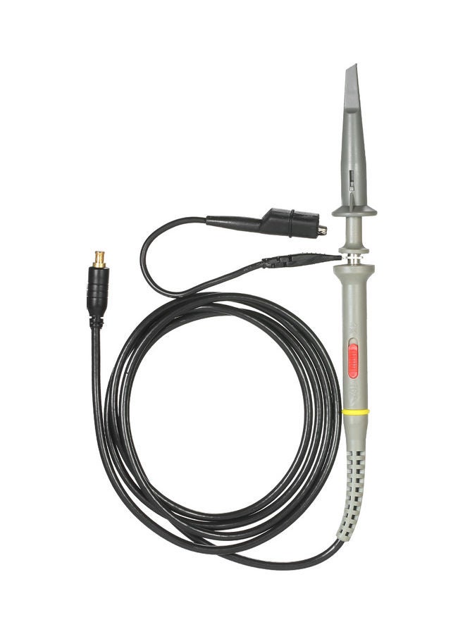 Generic - MCX Alligator Clip Test Probe For Mini DSO Nano Quard Digital Osciloscopio Black/Grey 22x1.8x14cm - Image 1