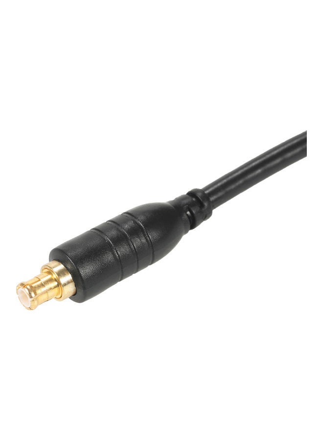 Generic - MCX Alligator Clip Test Probe For Mini DSO Nano Quard Digital Osciloscopio Black/Grey 22x1.8x14cm - Image 1