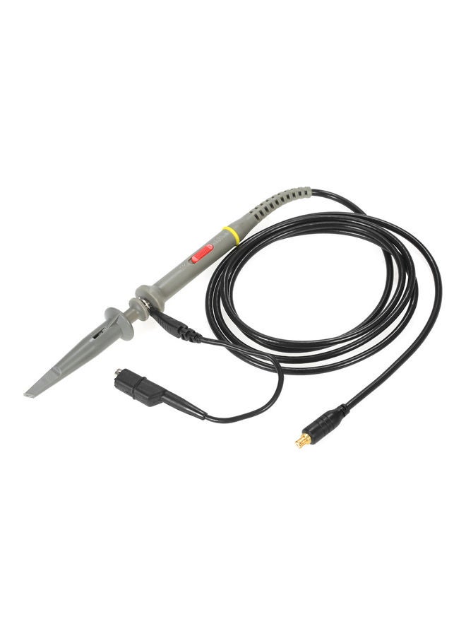 Generic - MCX Alligator Clip Test Probe For Mini DSO Nano Quard Digital Osciloscopio Black/Grey 22x1.8x14cm - Image 1