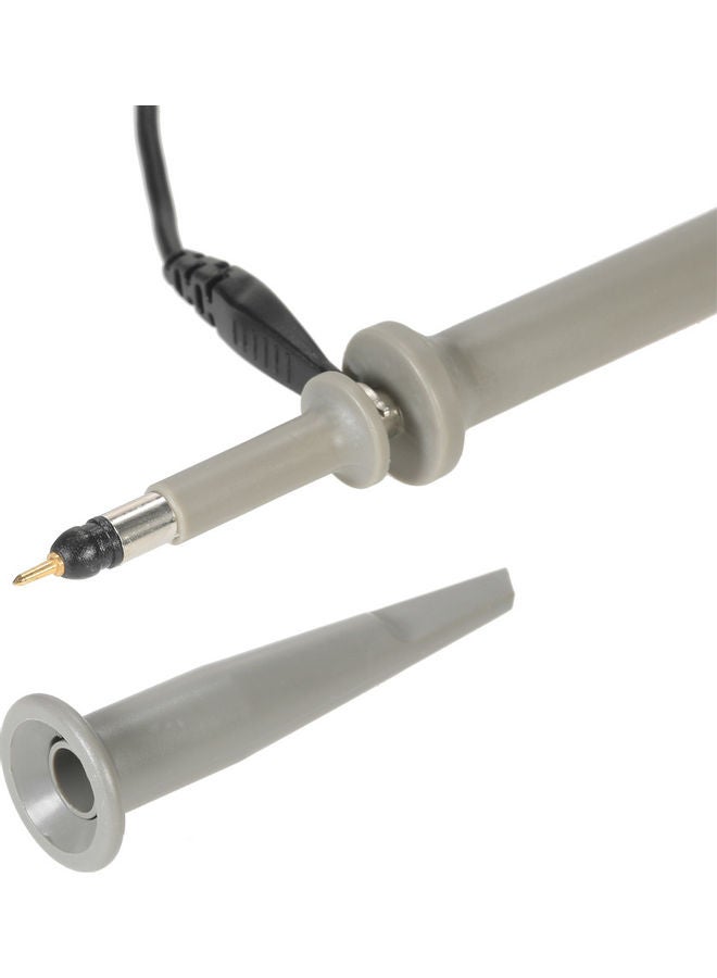 Generic - MCX Alligator Clip Test Probe For Mini DSO Nano Quard Digital Osciloscopio Black/Grey 22x1.8x14cm - Image 1