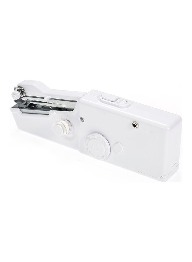 Portable Handheld Electric Sewing Machine White  - Image 1