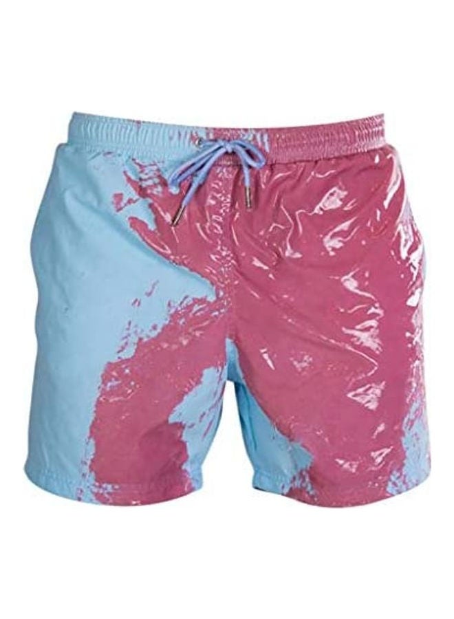 Sensitive Colour Changing Swim Shorts Blue/Pink - Image 1