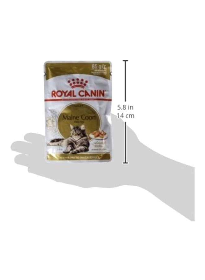 رويال كانين طعام رطب لقطط ماين البالغة بني - Image 3