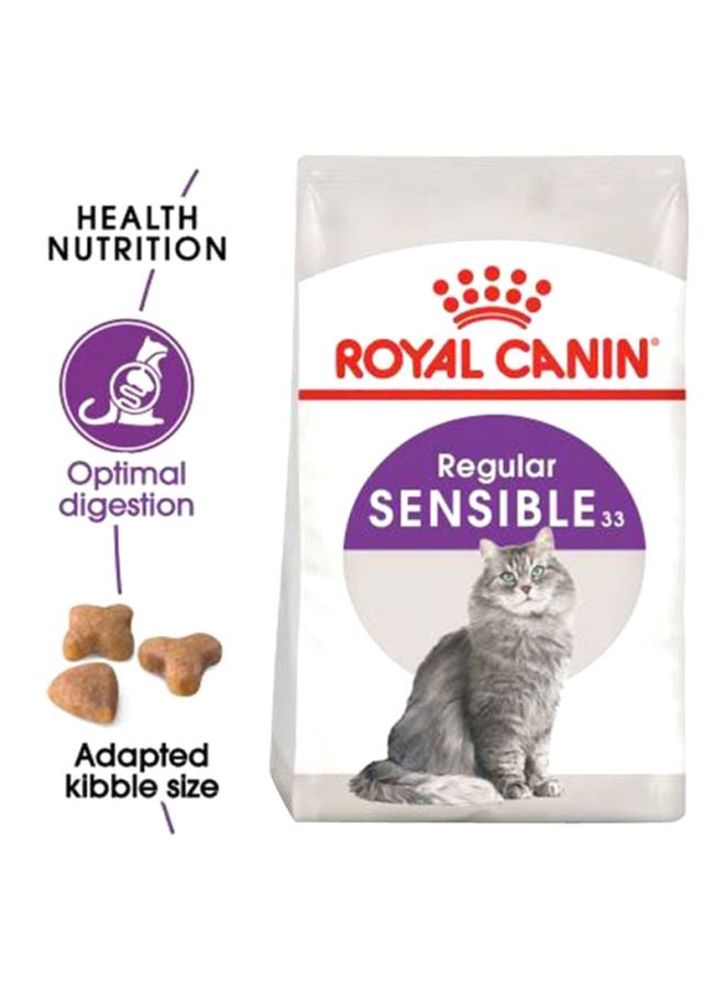رويال كانين طعام جاف رجولار سينسيبل 33 للتغذية الصحية للقطط العادية الحساسة 2كيلوجرام - Image 2