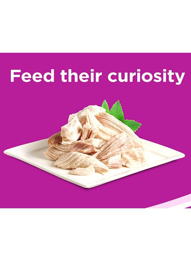 ويسكاس عبوة طعام رطب برفكتلي للقطط من مقبلات الدجاج - 24 قطعة 12x85جرام - Image 2