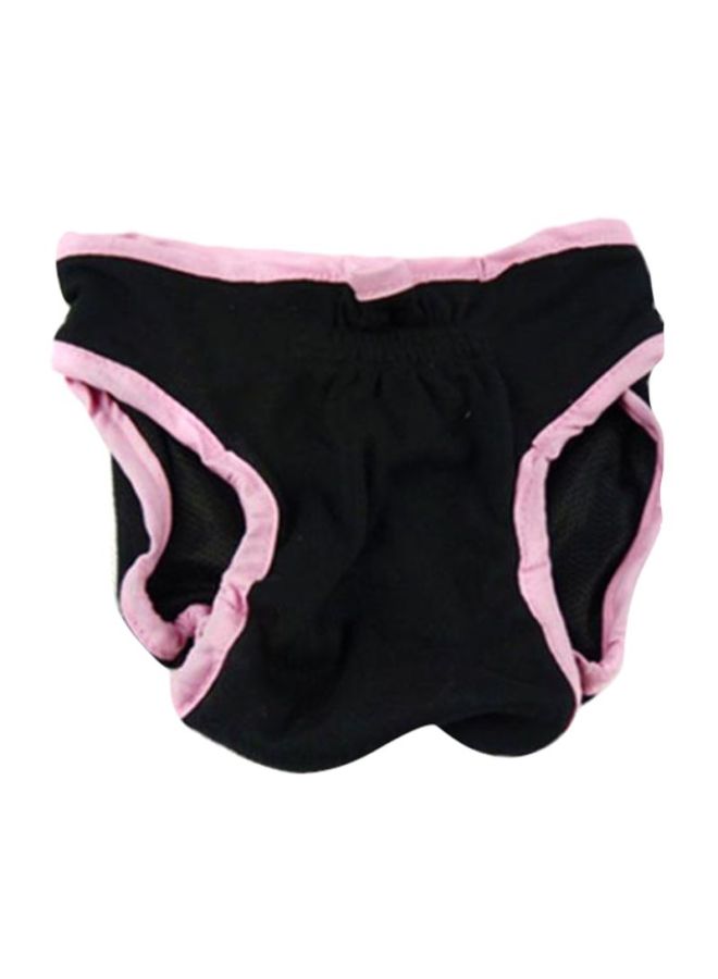 Bluelans Puppy Physiological Pants Diaper Black/Pink 