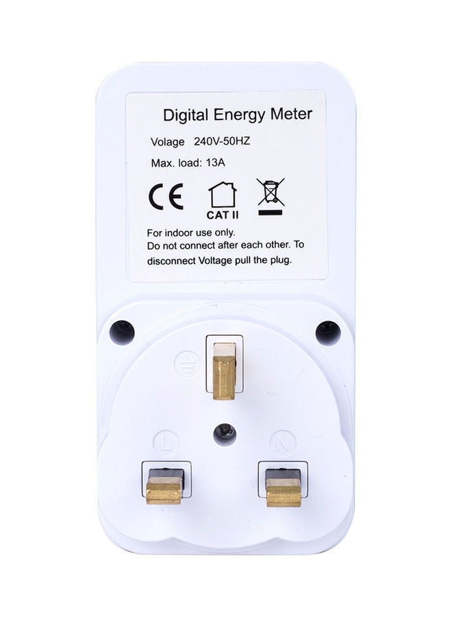 Electric Wattmeter White  - Image 3
