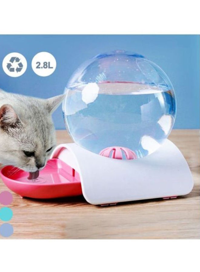 Beauenty Automatic Pet Drinking Fountain Pink/Clear/White 2.8Liters - Image 3