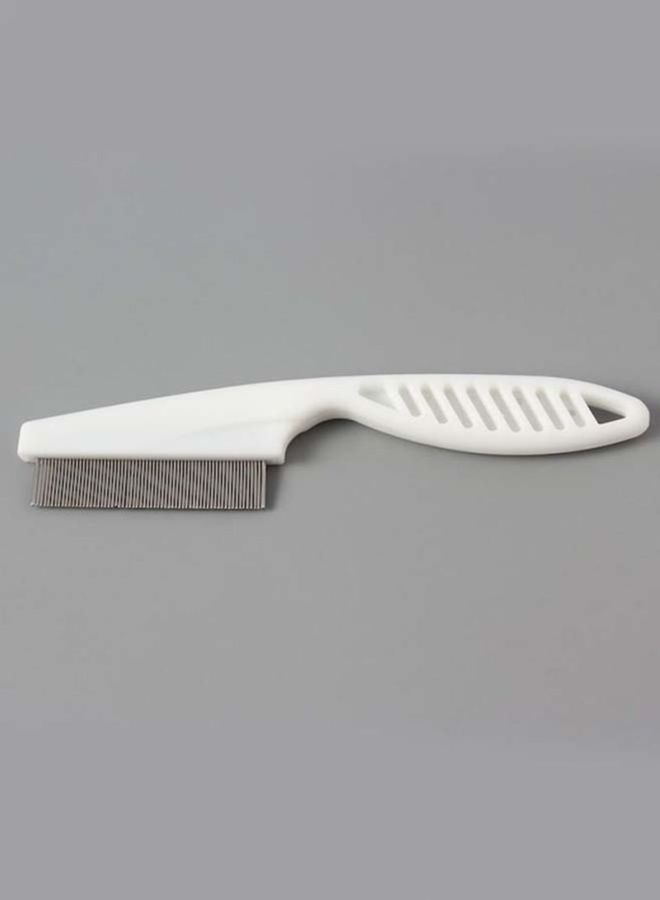 بيوينتي مشط للتخلص من الحشرات وتشذيب شعر الكلاب أبيض/فضي 14Ø³Ù†ØªÙŠÙ…ØªØ± - Image 2