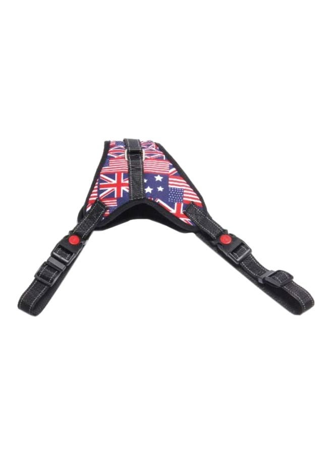 بيوينتي رسن من النايلون للكلاب أسود/ أحمر/ أزرق داكن 45سم - Image 1