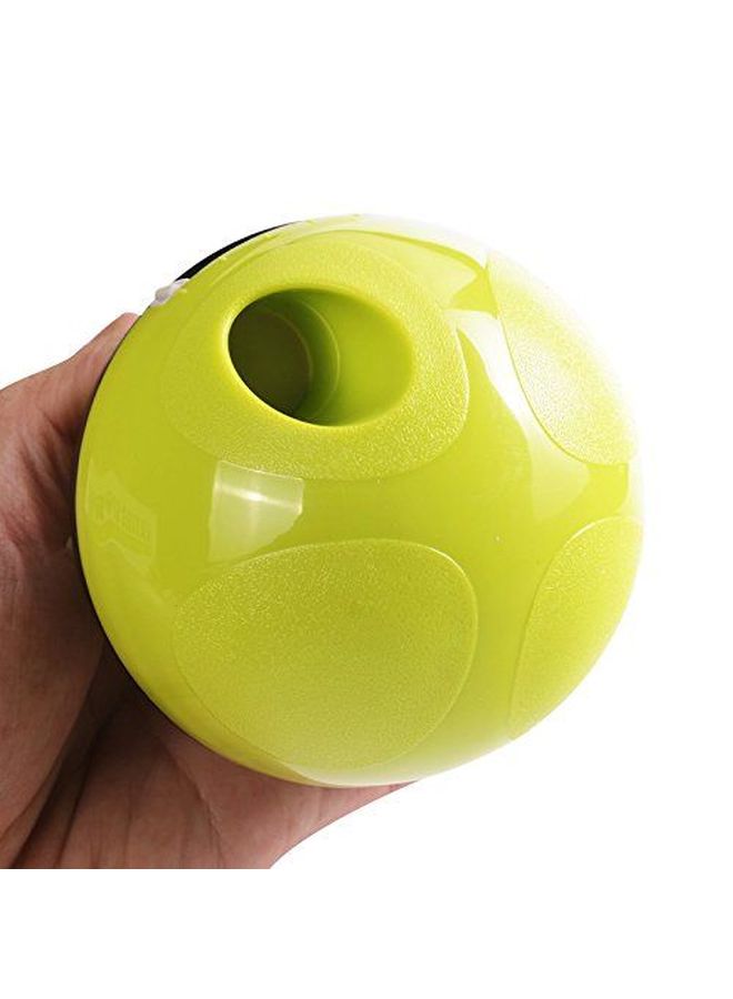 Beauenty Food Dispenser Tumbler Treat Dispensing Toy Green/Clear 4.6x3.9inch - Image 3