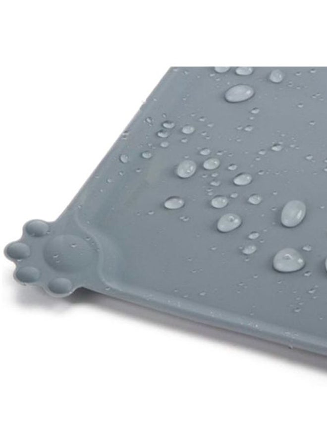 بيوينتي بساط مضاد للماء للحيوانات الأليفة رمادي 48x30سم - Image 2