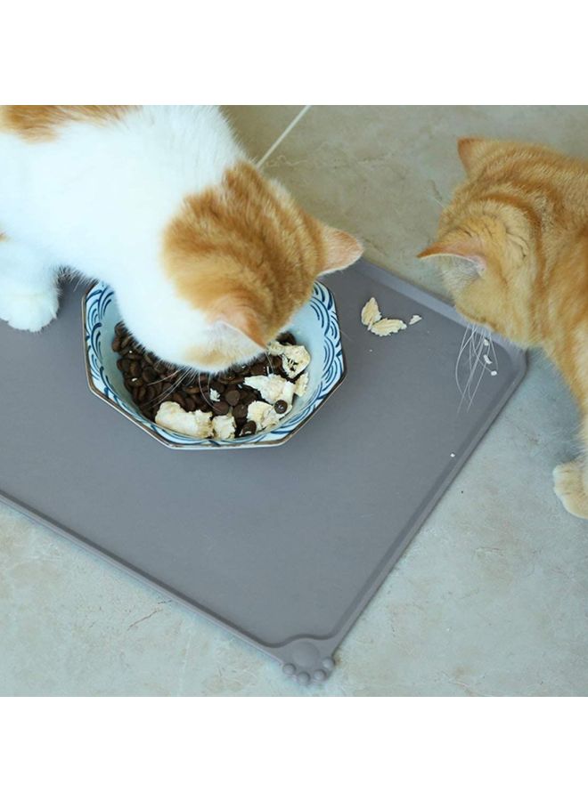 بيوينتي بساط مضاد للماء للحيوانات الأليفة رمادي 48x30سم - Image 5