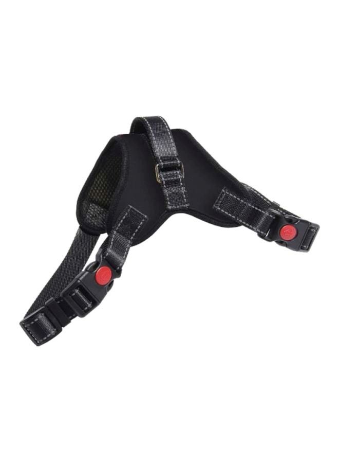 بيوينتي رسن من النايلون للكلاب أسود/أحمر 38-45سم - Image 1