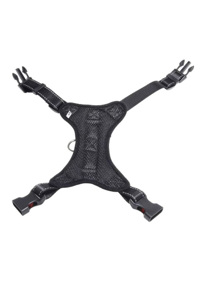 بيوينتي رسن من النايلون للكلاب أسود/أحمر 38-45سم - Image 2