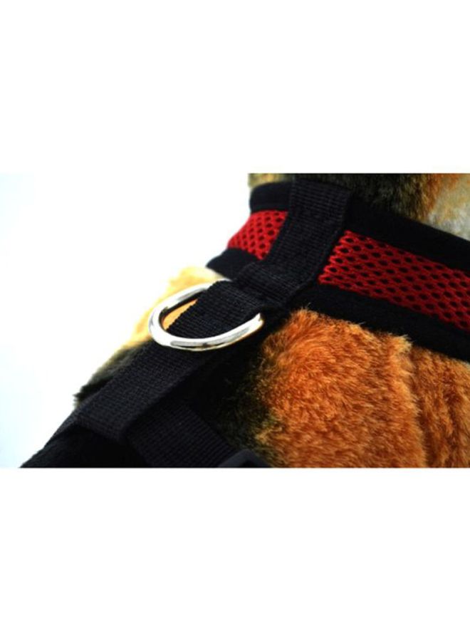 بيوينتي حزام صدر شبكي أحمر وأسود 30-42سم - Image 3