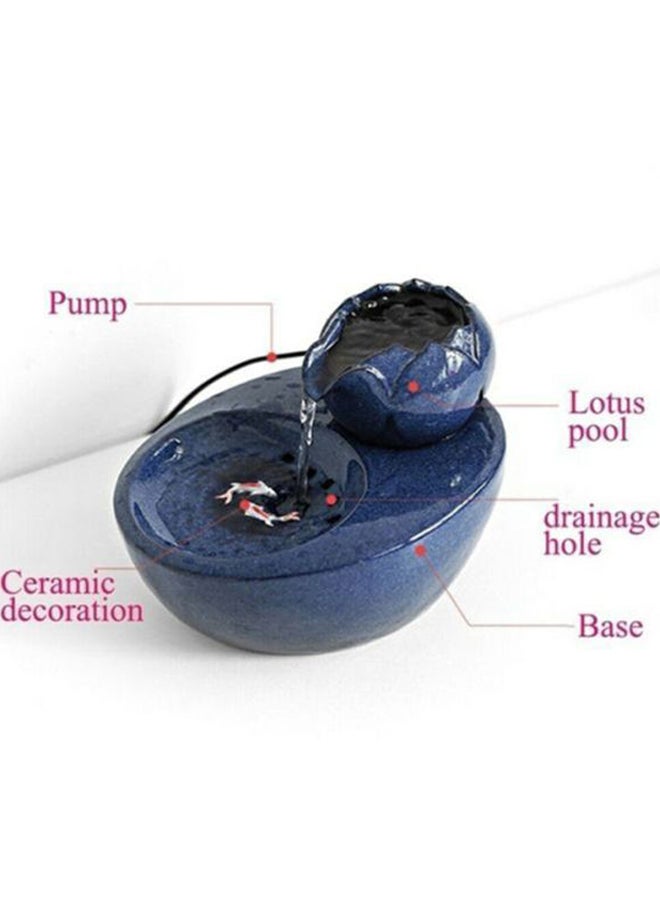 Beauenty Electric Pet Drinking Fountain Blue - Image 3