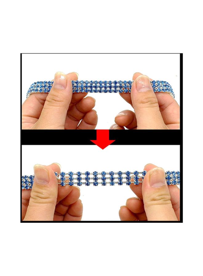 بيوينتي طوق صغير للقطط مزود بعظمة معلقة أزرق 20x5Ø³Ù†ØªÙŠÙ…ØªØ± - Image 4