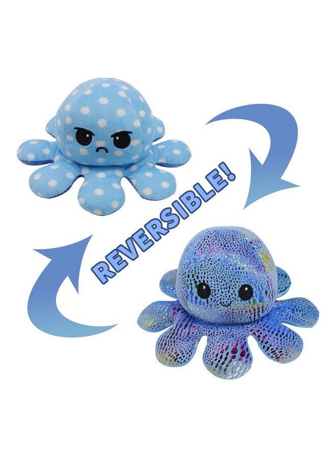 Generic Octopus Double-sided Flip Plush Toy 20 x 10cm 