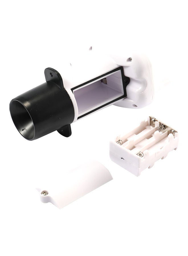 Ultrasonic Water Tank Liquid Depth Level Meter With LCD Display White/Black 16.5x10.5x11cm