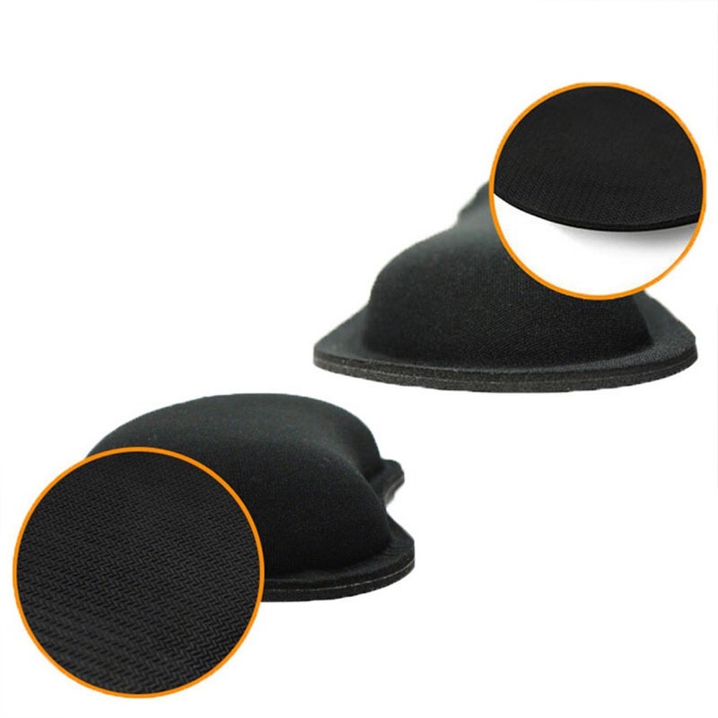 Memory Foam Set Keyboard Rest Pad And Mouse Wrist Cushion Support For Office, Computer, Laptop, Mac, Comfortable & Lightweight For Easy Typing Pain Relief Black  - Image 4