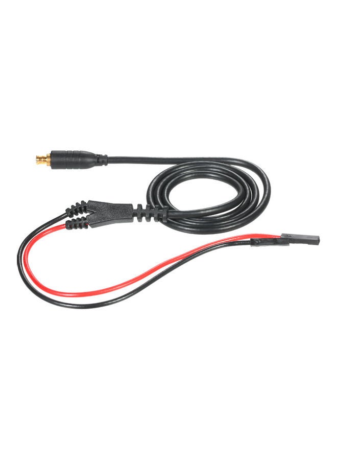 Digital Oscilloscope Probe MCX Replaceable Test Hook Probes Cable For Mini DSO Nano Quard Black/Red