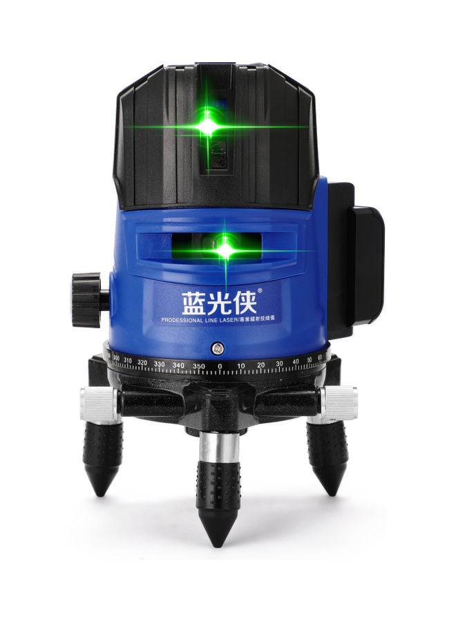 Touched Keys 2 Green Line Leveler 360 Degree Self Leveling Laser Measurement Instrument Black 22.00x15.50x20.00cm - Image 4