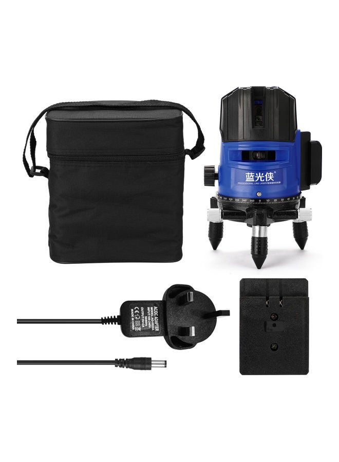 Touched Keys 2 Green Line Leveler 360 Degree Self Leveling Laser Measurement Instrument Black 22.00x15.50x20.00cm - Image 1