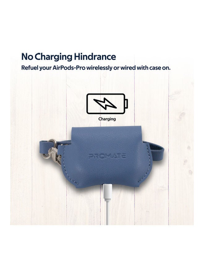 PROMATE - Protective Cover For Apple AirPods Pro Blue - Image 1