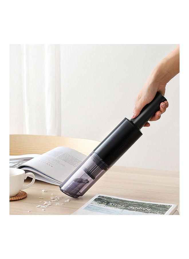 مكنسة كهربائية محمولة للسيارة 120 W 78W-1 أبيض/ أسود - Image 4