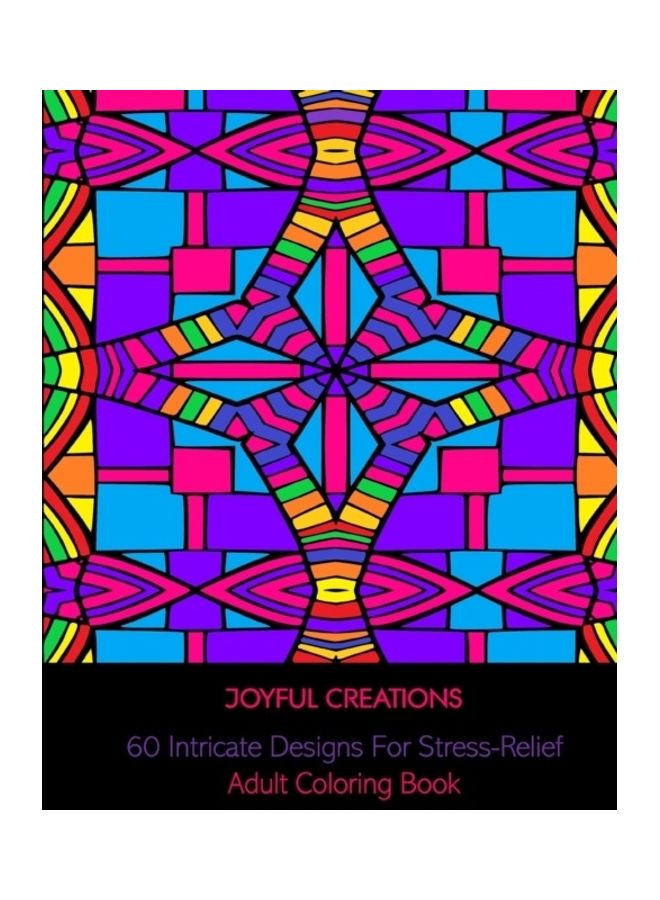 60 Intricate Designs For Stress-Relief: Adult Coloring Book paperback english