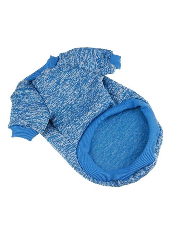 أوتاد سترة شتوية كاجوال أزرق/ أبيض 35x0.5x23.5سم - Image 2