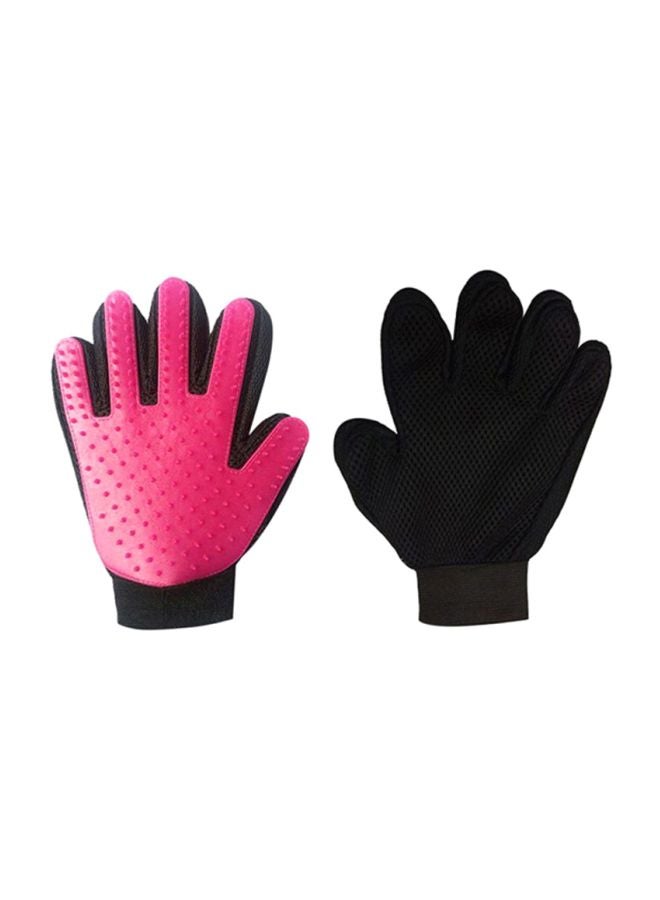 OUTAD Hair Removal Glove Pink/Black 23x0.5x16.8cm - Image 2