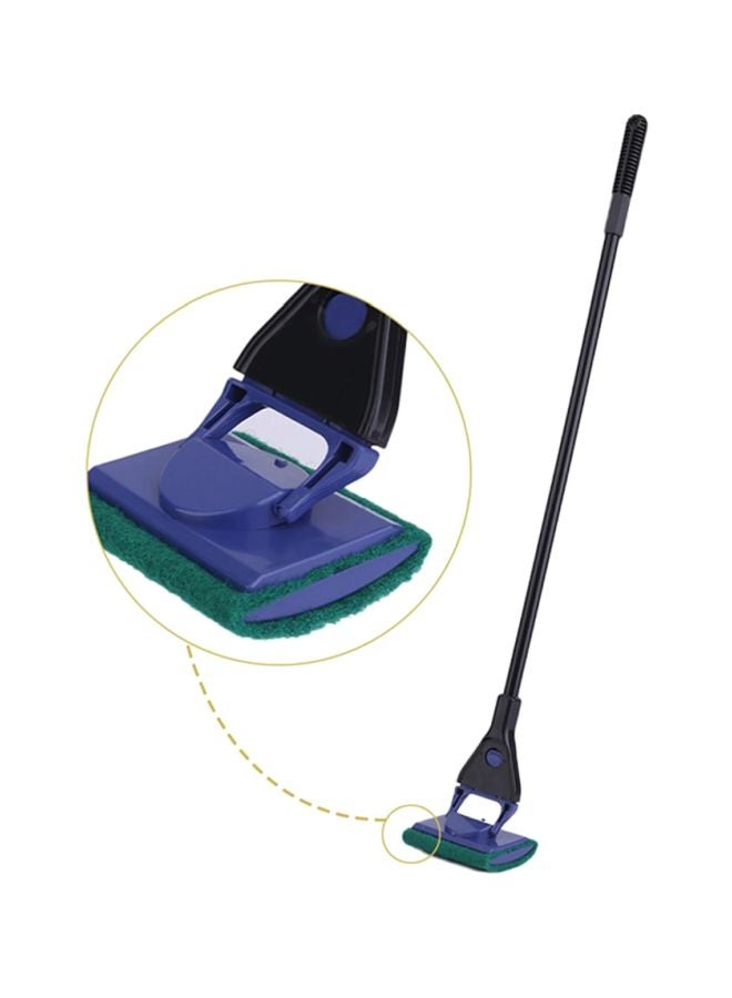 OUTAD 5-In-1 Aquarium Glass Fish Tank Cleaner Kit Black/Blue - Image 2