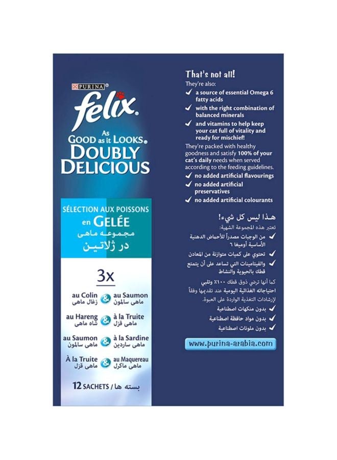 PURINA - Delicious Meaty Selection Wet Food Pack Of 12 100grams - Image 1