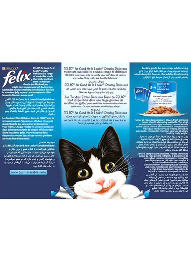 PURINA - Delicious Meaty Selection Wet Food Pack Of 12 100grams - Image 1