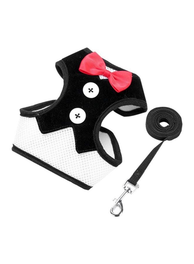 OUTAD Traction Rope Vest Dress Black/Red Syard - Image 1