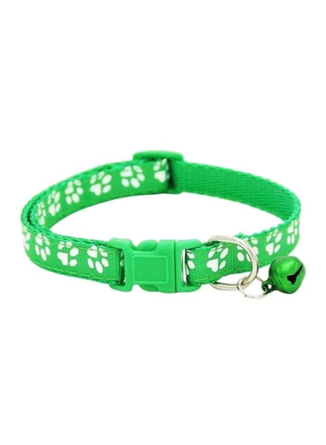 Beauenty Adjustable Collar With Removable Bell Green/White 1centigram  - Image 1