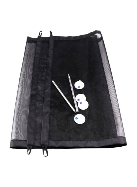 Dog Separation Safe Guard Net Black