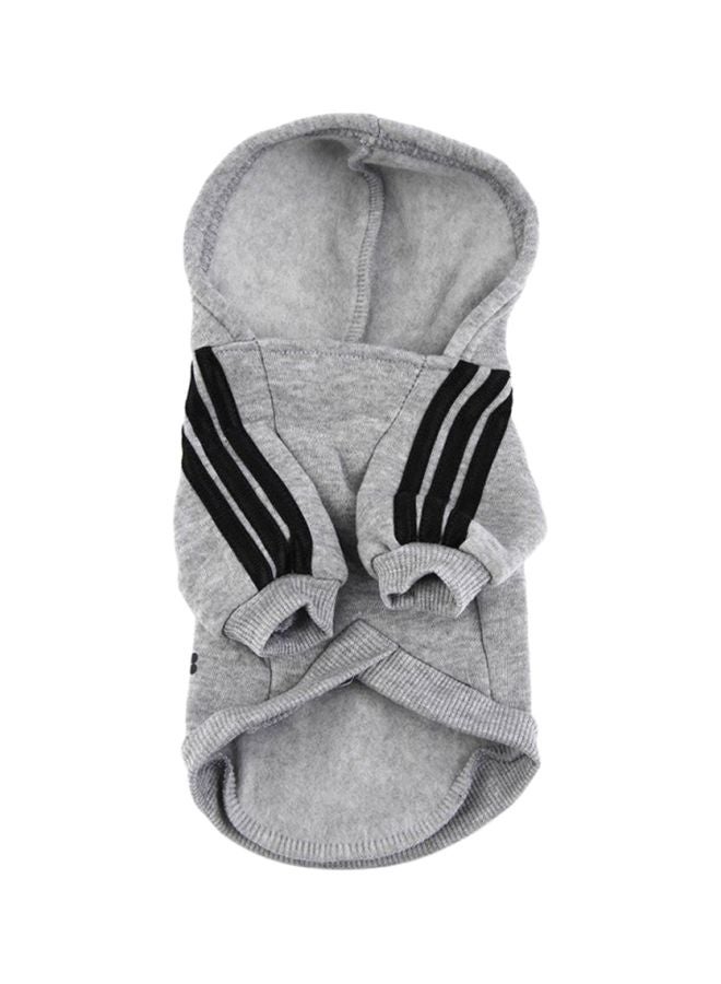 OUTAD Hooded Coat Grey/Black 27x3x21cm - Image 1