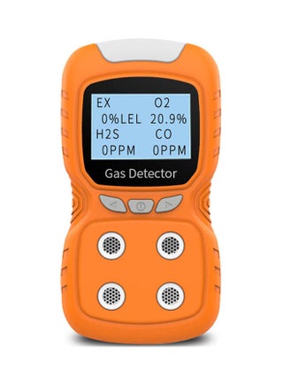 4-Gas Monitor Meter Tester Analyzer Orange 21.00x8.20x16.50cm - v1611933019/N44052484A_1